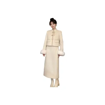 PLANE DRIFT Skirt Set Women's Khaki
