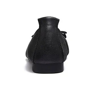 CAMEL Small Leather Shoes, Lightweight Breathable Commute Versatile Trendy Casual Women's Shoes Women's-28
