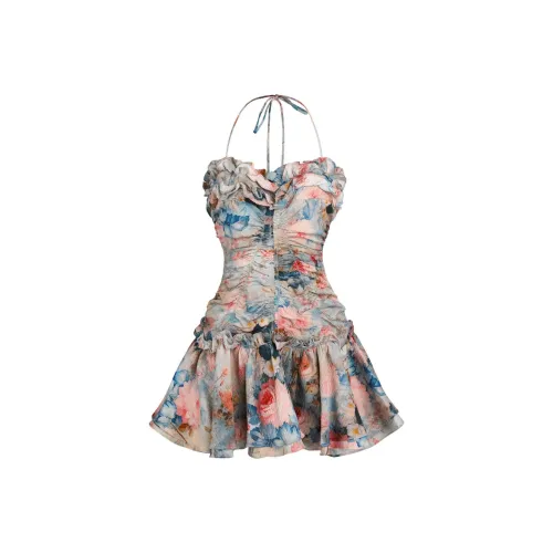 Selkie Collection SS24 Swim Dresses & Skirts Women's Rose Print On Parchment