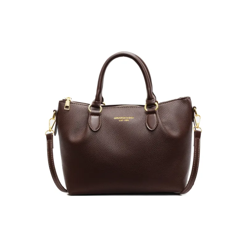 TOUTSEUL YOLO PU Handbag Women's Ecru/Black/Coffee/Pink/Brown-7