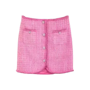 Bebe Casual Short Skirts Women's Rose Red