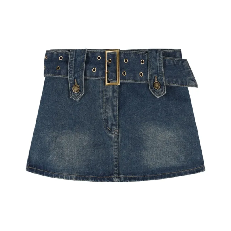 COVT Denim Short Skirts Women's-5