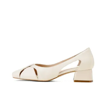 GOLDLION Chunky Heel High Heels 4cm Women's