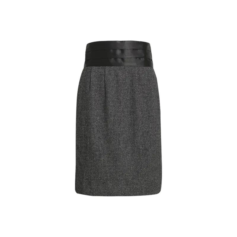 LIZZY Casual Short Skirts Women's Black-0