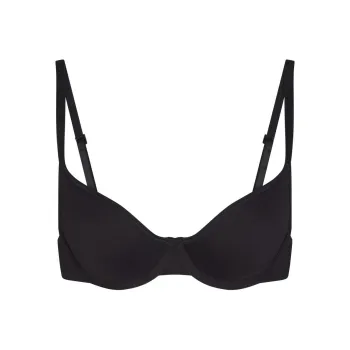 SKIMS SIGNATURE SWIM UNDERWIRE SCOOP BIKINI TOP Bikini Women's ONYX/Onyx