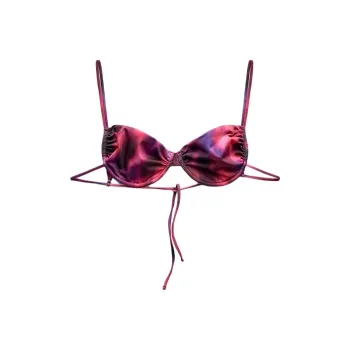 ZARA Bikini Women's Dark Purple Red