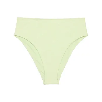 Victoria's Secret PINK HIGH-WAIST CHEEKY BIKINI BOTTOM / Lime Cream Swimming Shorts Women's Verdant Green