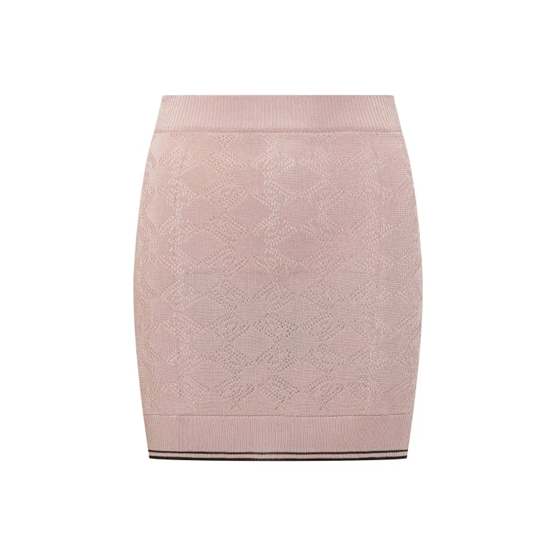 AMIRI Knitted Mini Skirt-0