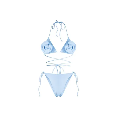 Magda Butrym Floral appliqué Bikini Top