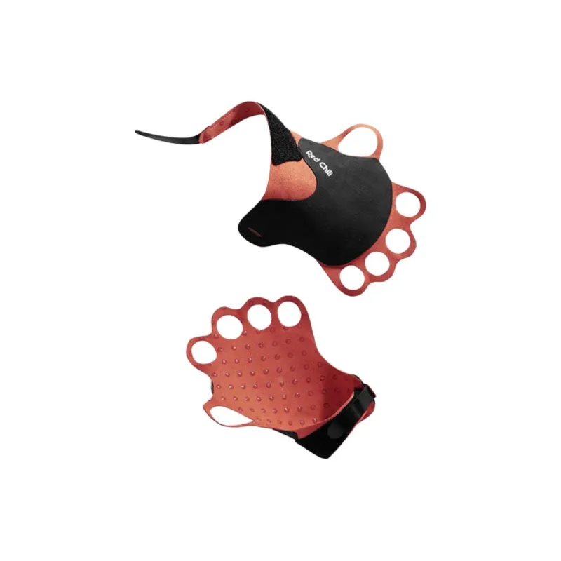 MONTBELL Rubber Sports Gloves Unisex Red-0