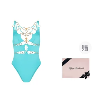 Agent Provocateur One piece Swimsuit Women's Cyan/Gold