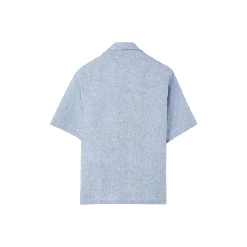 Loro Piana Shirts Men Blue-1