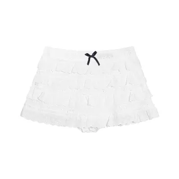 JASONWOOD Casual Short Skirts Women's White