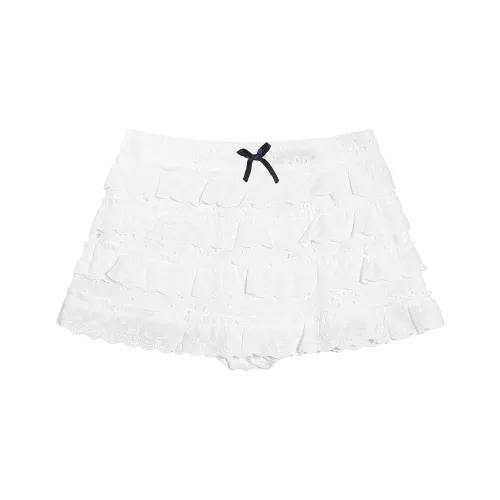 JASONWOOD Casual Short Skirts Women's White