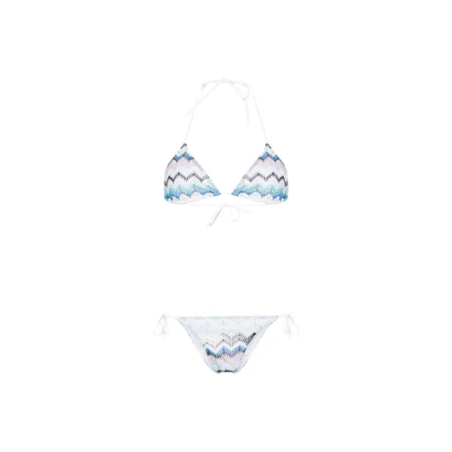 MISSONI Zigzag Crochet knit Bikini