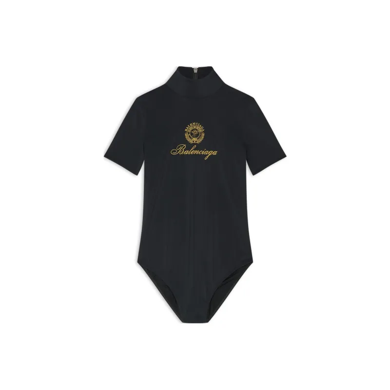 Balenciaga One piece Swimsuit Regular Fit Women's Black-0