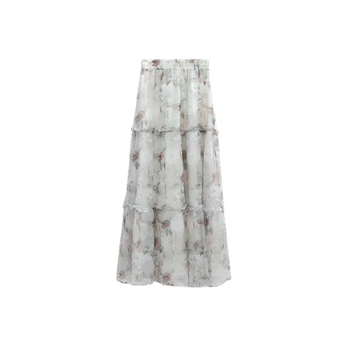 Double Seventh Casual Long Skirts Women's