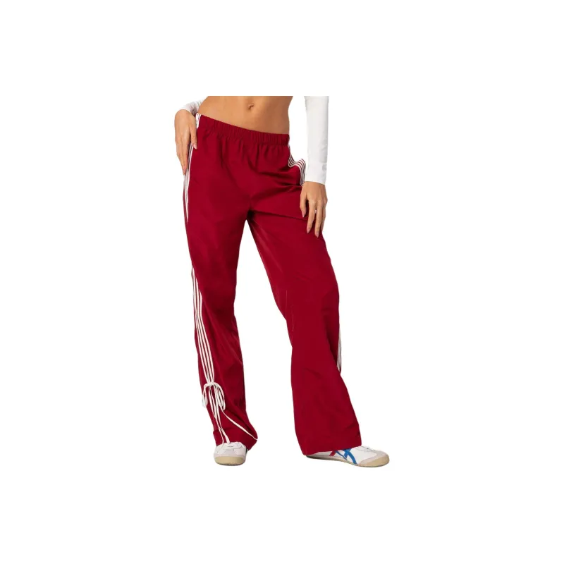 Edikted Remy Ribbon Track Pants Casual Pants Women's-0