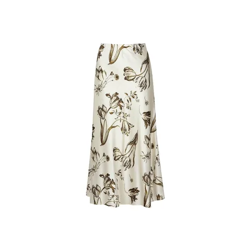 Firststation Casual Short Skirts Women's Beige