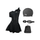 808 Swimming Cap+508 Swim Goggles+849 Swim Bag Four-Piece Set
