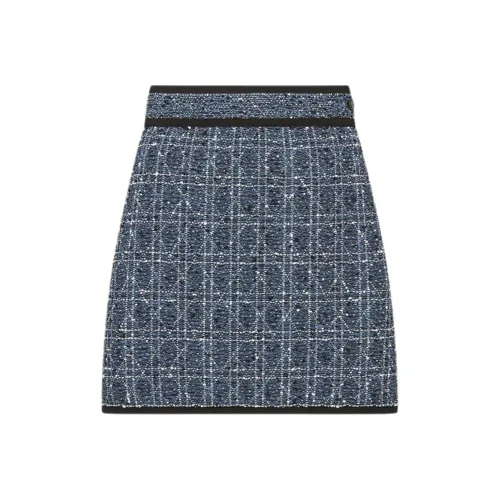 DIOR Casual Short Skirts Women's Blue
