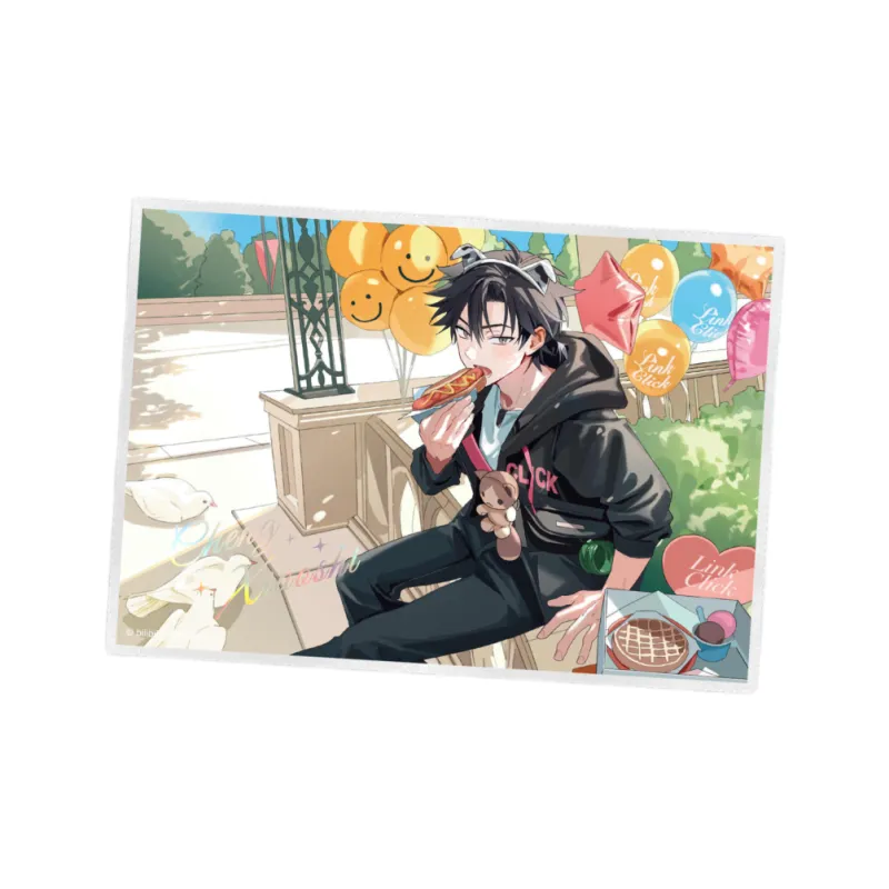 March·Monster Cheng Xiaoshi, Lu Guang, Qiao Ling 'Link Click' Animation REC Anime Artboard Prints-0