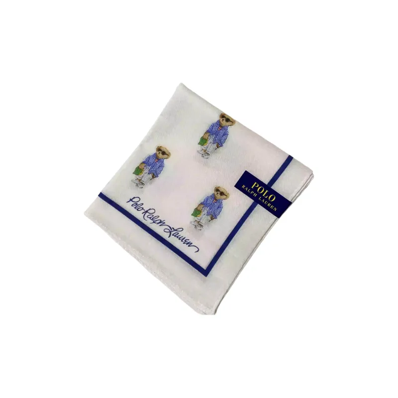 Polo Ralph Lauren Silk Scarves Unisex White-0
