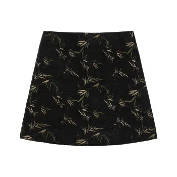 WESTLINK Casual Short Skirts Women's Black