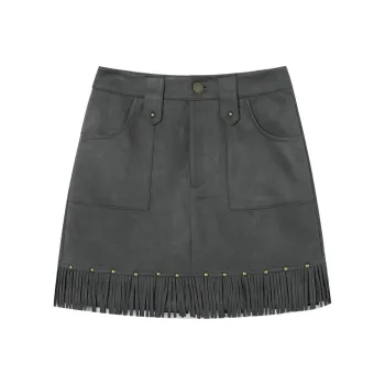 LA CRAWFISH Casual Short Skirts Women's