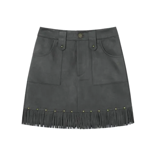 LA CRAWFISH Casual Short Skirts Women's