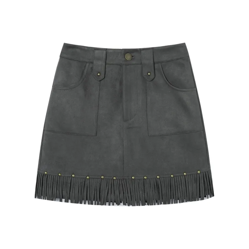 LA CRAWFISH Casual Short Skirts Women's-0