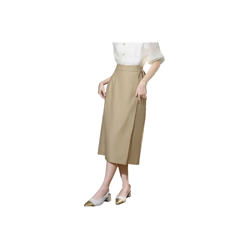 SMEN Casual Long Skirts Women's-10