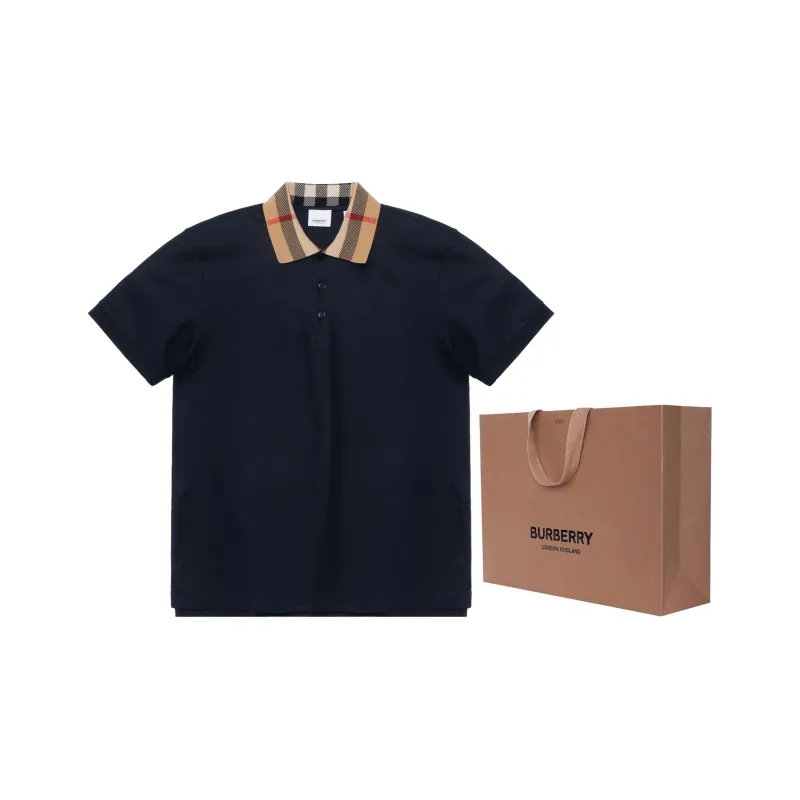 Burberry Short Sleeved Polo Shirt-5