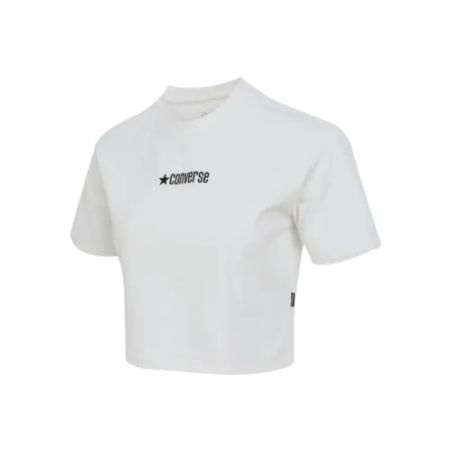 Converse Crop Top Women's White