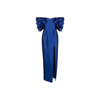 RACHEL GILBERT Evening Dresses Women's Blue