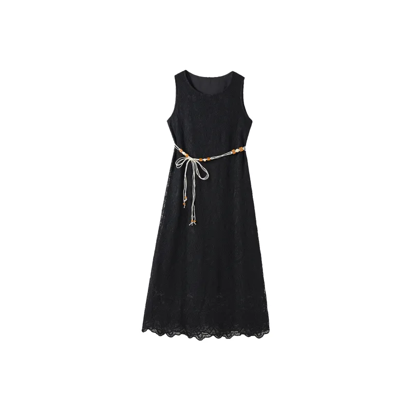 Hang Yi Court Sleeveless Dress Women's-0
