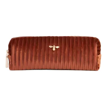 Fable Polyester Clutch Small Size Women's Brown