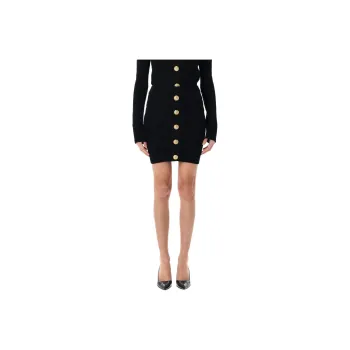 BALMAIN Button up Skirt