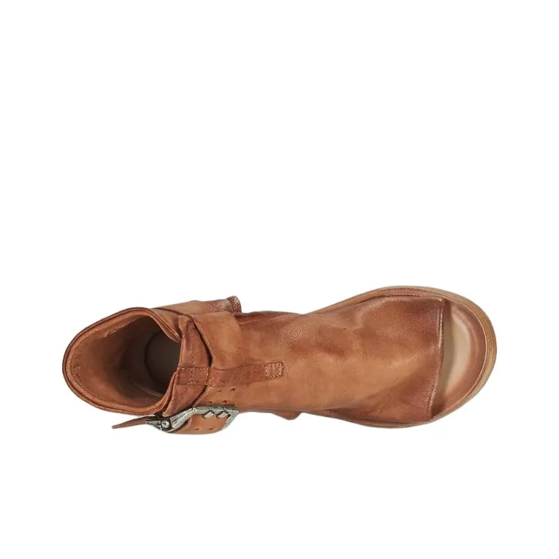 AirStep NOA BUCKLE Roman Sandals Women's Brown-5