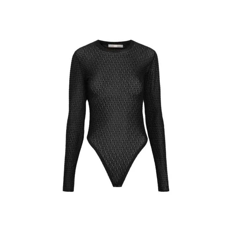 KITH Women's AW23 Fall/Winter Collection One-Piece Swimsuits Women's Black-0