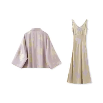 CHARM PICK Skirt Set Women's Yellow