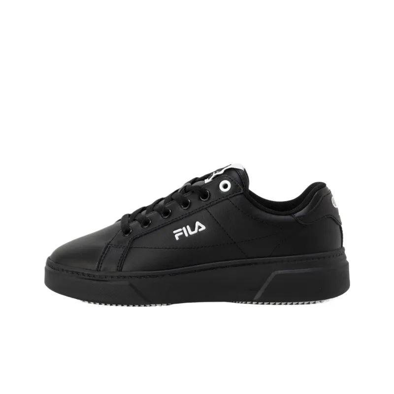 FILA Court Plumpy Low Top Skateboard Shoes Unisex Black-0