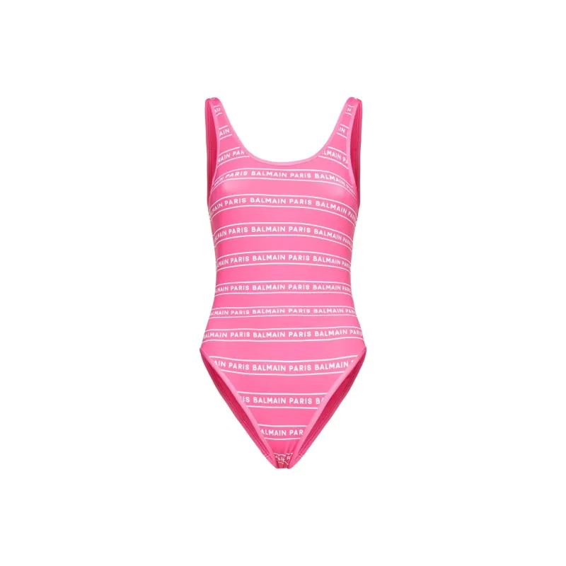 BALMAIN One-piece Swimsuit Women's Pink-0