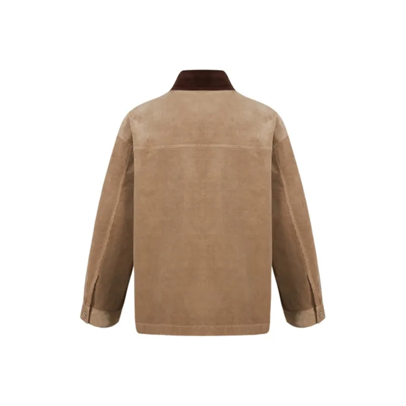 YLDP Jackets Unisex Khaki-1