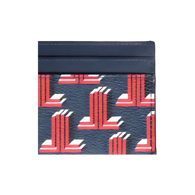 Lanvin Grain Leather Wallet Men's Red-3