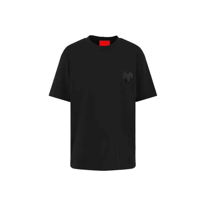 Vision Of Super Flaming Heart T-shirt-0