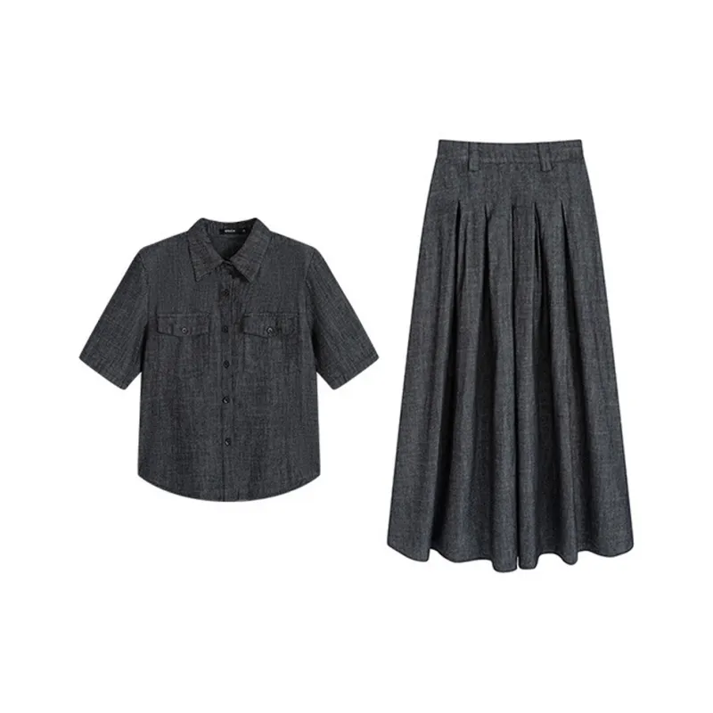 Juden Choi Two Piece Skirt Sets Women's-8