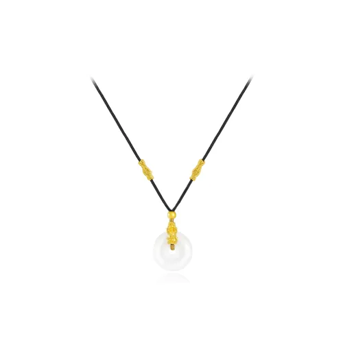 CANHUI Colored Glaze Necklaces Unisex