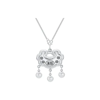 Shunqin Silver Building 999 Fine Silver Pendants Kids'