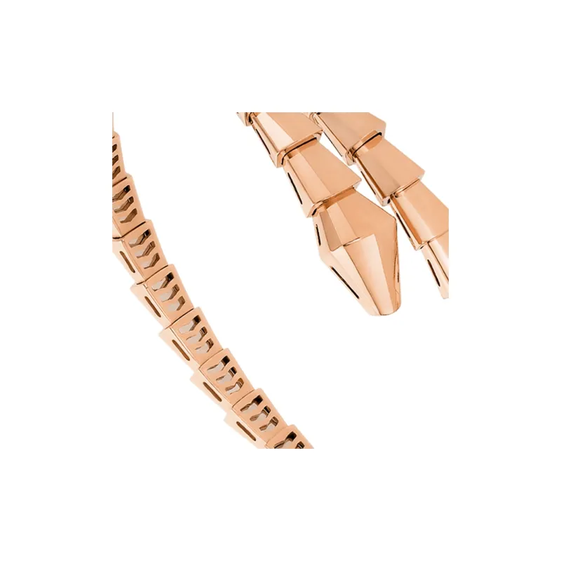 BVLGARI 18K Rose Gold Bangles Women's Rose Gold-2